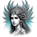 Hera Goddess tattoo design idea