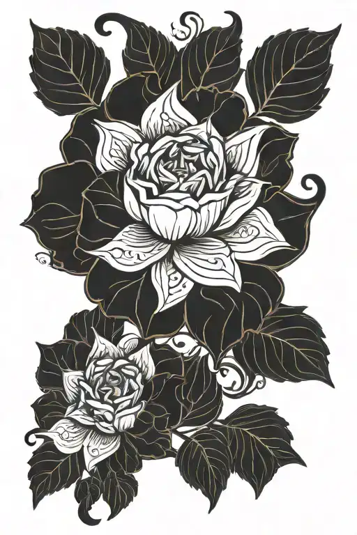 husband and wife name tattoo design idea