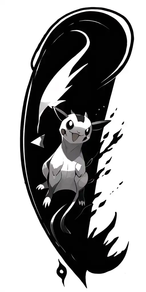 pokemon tattoo design idea