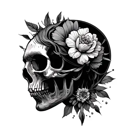 Ketamine tattoo design idea