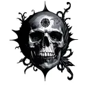 Ketamine tattoo design idea