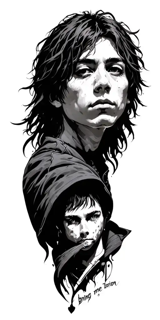 bring me the horizon band tattoo tattoo design idea