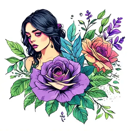 domestic violence survivor tattoo design idea