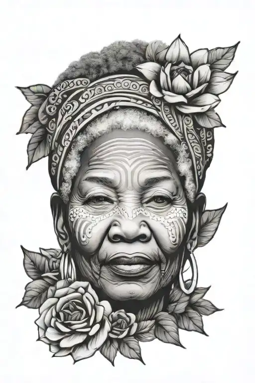 mandela female tattoo tattoo design idea