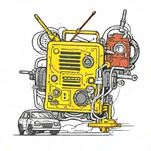 Twenty one pilots "Car radio" inspired tattoo design tattoo design idea