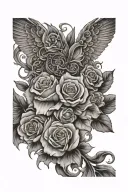 forgiven and forgotten tattoo design idea