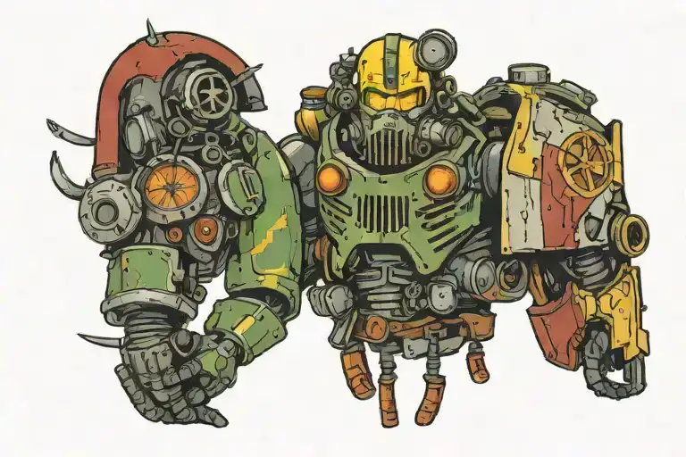 Fallout new vegas tattoo design idea