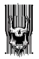 Bar Code tattoo design idea