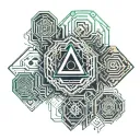 autism spectrum disorder tattoo design idea