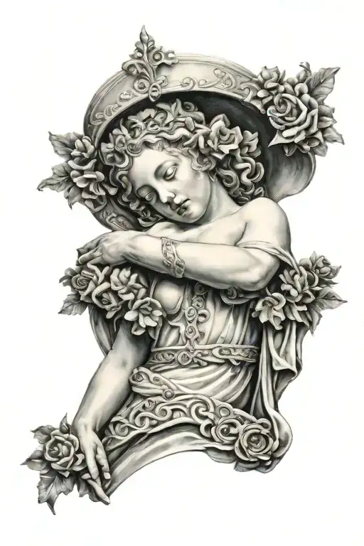 madonna delle lacrime siracusa tattoo design idea