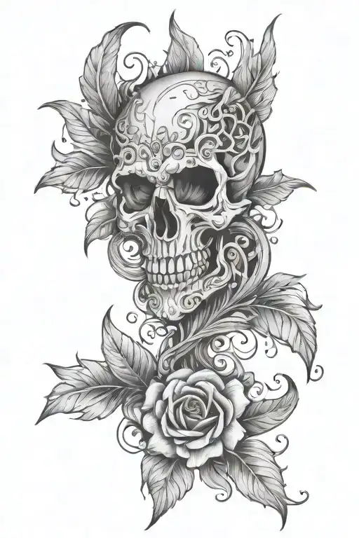 grey 59 tattoo design idea