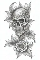 grey 59 tattoo design idea
