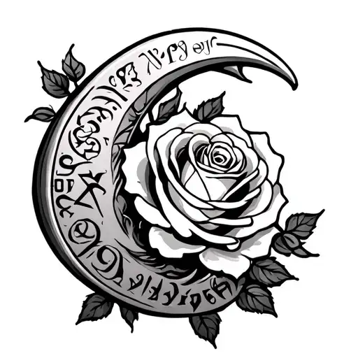 Csoy of the Picsis sign was born on March 1, 1993, using weights, roses, moons (using ditch and protection runes tattoo design idea