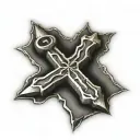 Serbian cross  tattoo design idea