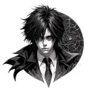 Death Note tattoo design idea