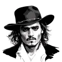 Johnny depp tattoo design idea