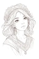 Ronja robber daughter tattoo design idea