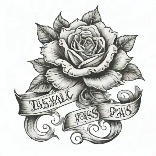 this to shall pass tattoo design idea