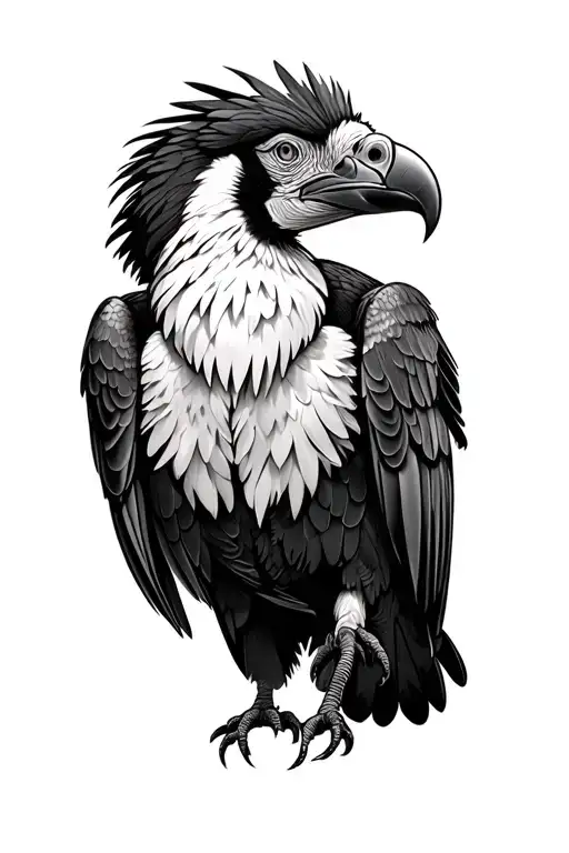 Andean Condor tattoo design idea