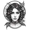 Surrender tattoo design idea