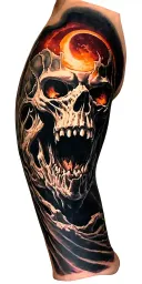 apocalypse tattoo design idea