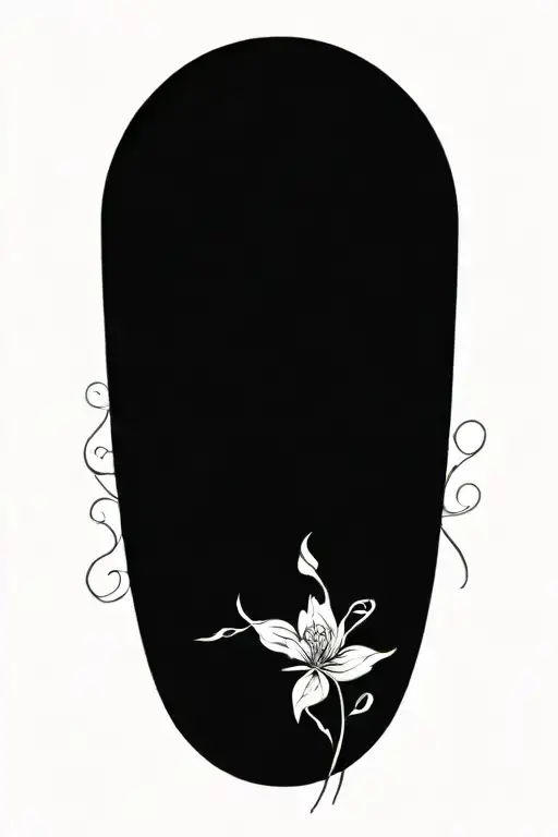 flowers with mandala design tattoo design idea