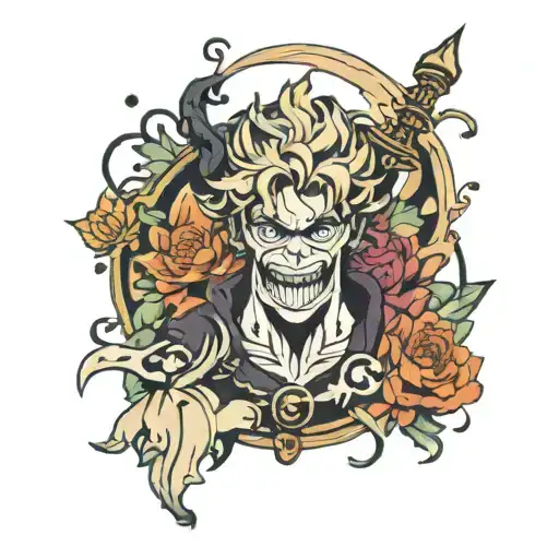 Anime Black Clover tattoo design idea