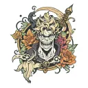 Anime Black Clover tattoo design idea