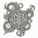 AMBIGRAM tattoo design idea