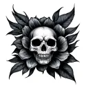Solid Black tattoo design idea