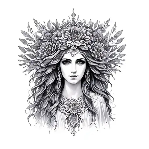 romanian date of november 25, 2015 with November goddess tattoo design idea