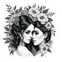 Aunt Niece tattoo design idea