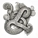 Ampersand tattoo design idea