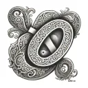 Ampersand tattoo design idea
