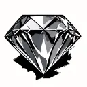 Diamond In The Rough tattoo design idea