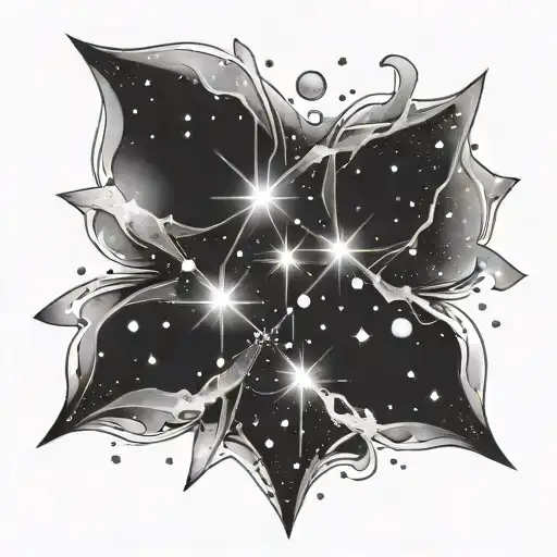Pleiades tattoo design idea