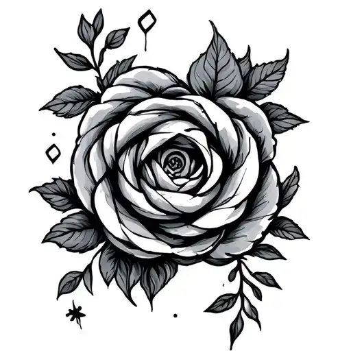 sketch me a symbol that represents enteral and forever that's cute  tattoo design idea