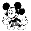 mickey mouse tattoo design idea