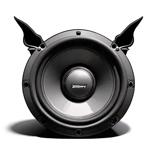 subwoofer turbos tattoo design idea