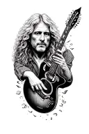 landslide fleetwood mac tattoo design idea