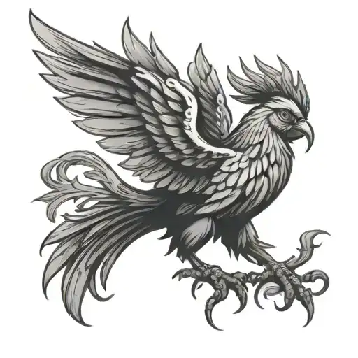 liverbird  tattoo design idea