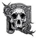 Labyrinth tattoo design idea