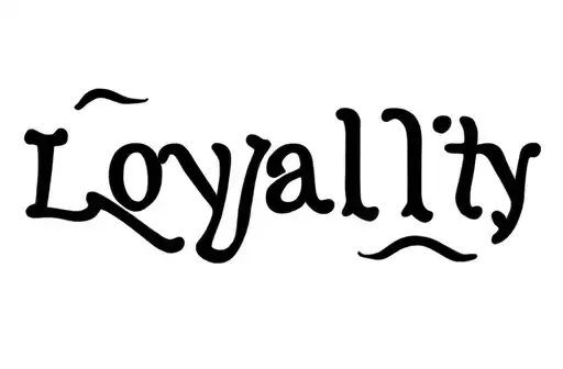 "Loyalty" tattoo design idea