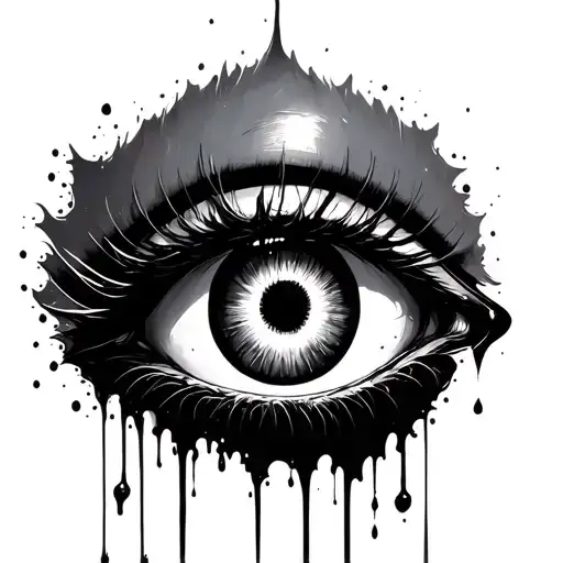 Sasuke Eye bleeding Tattoo design tattoo design idea