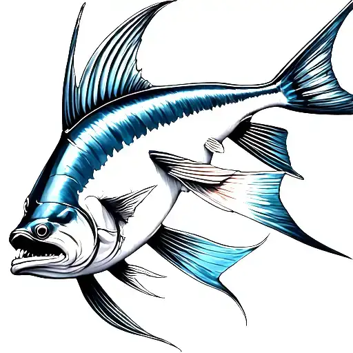 Sailfish tattoo design idea