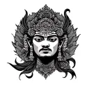 Tibetan tattoo design idea