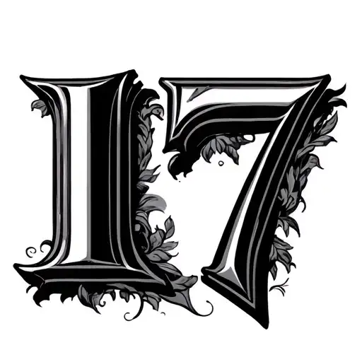 17 Roman Numeral tattoo design idea