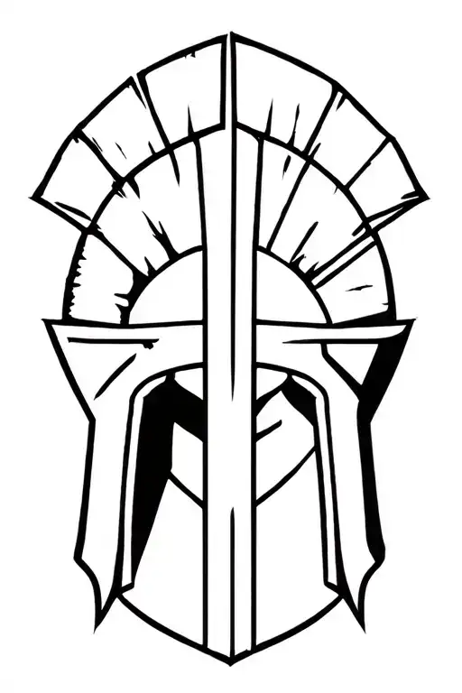 Spartan sleeve tattoo design tattoo design idea