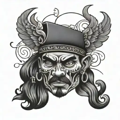 The word "Cortes" in a cholo style  tattoo design idea
