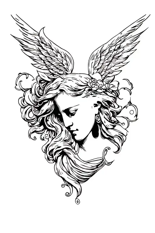 Aphrodite the goddess of love tattoo tattoo design idea